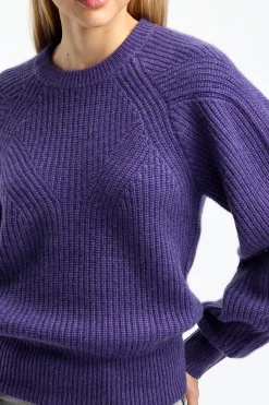 Femme Isabel Marant Pull Baptista En Violet