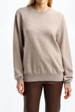 Femme Extreme Cashmere Pull Be Classic N° 36 En Sable