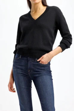 Femme Anita Hass Pull Blair En Noir