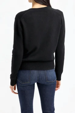 Femme Anita Hass Pull Blair En Noir