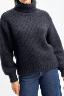 Femme Stephan Boya Pull Boya-Minou En Noir