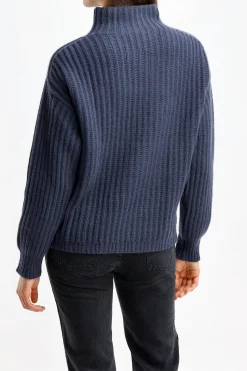 Femme Stephan Boya Pull Boya-Moro En Frene Marine