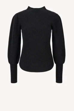 Femme Van Kukil Pull Chloe En Noir Ebene
