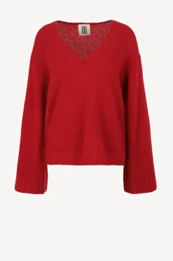 Femme by Malene Birger Pull Cimone En Rouge