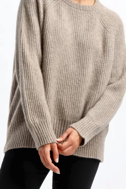 Femme Allude Pull Classique En Moka