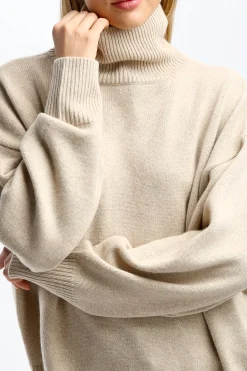 Femme Isabel Marant Pull En Cachemire Aspen Beige