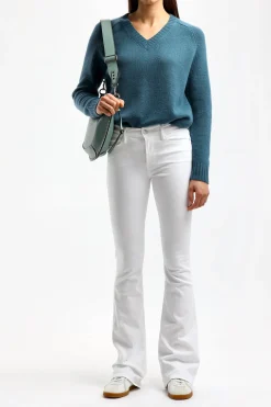 Femme Joseph Pull En Cachemire Dark Teal