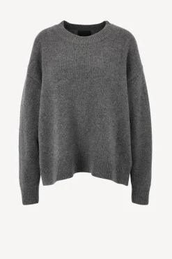 Femme Nili Lotan Pull En Cachemire Gris Imogen