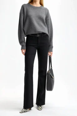 Femme Nili Lotan Pull En Cachemire Gris Imogen