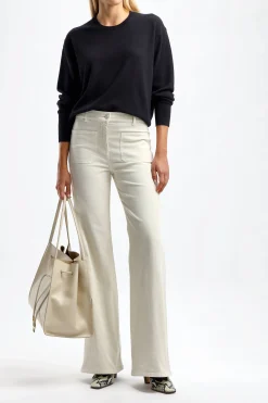 Femme Nili Lotan Pull En Cachemire Itzel In Dark Navy