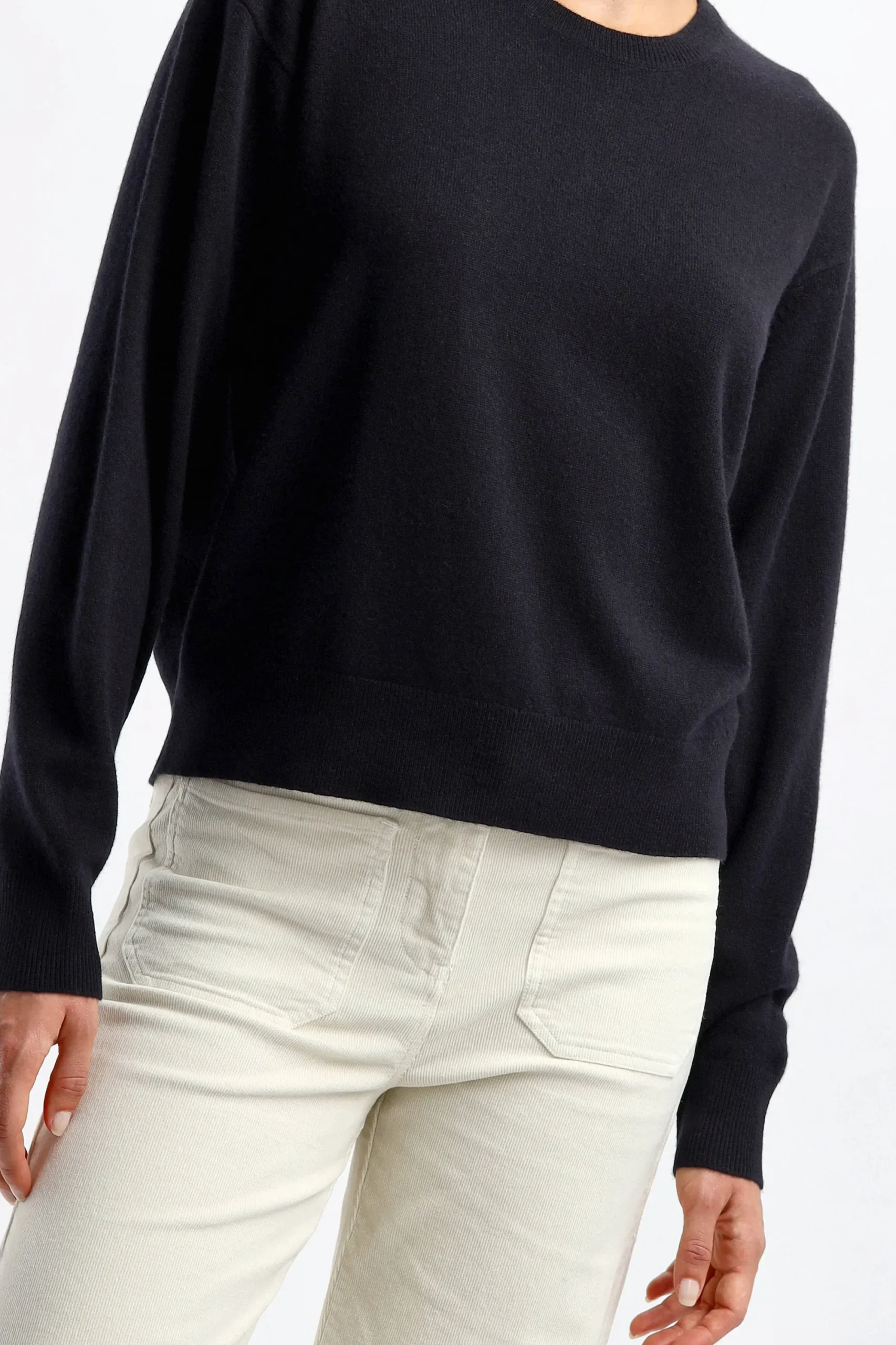 Femme Nili Lotan Pull En Cachemire Itzel In Dark Navy