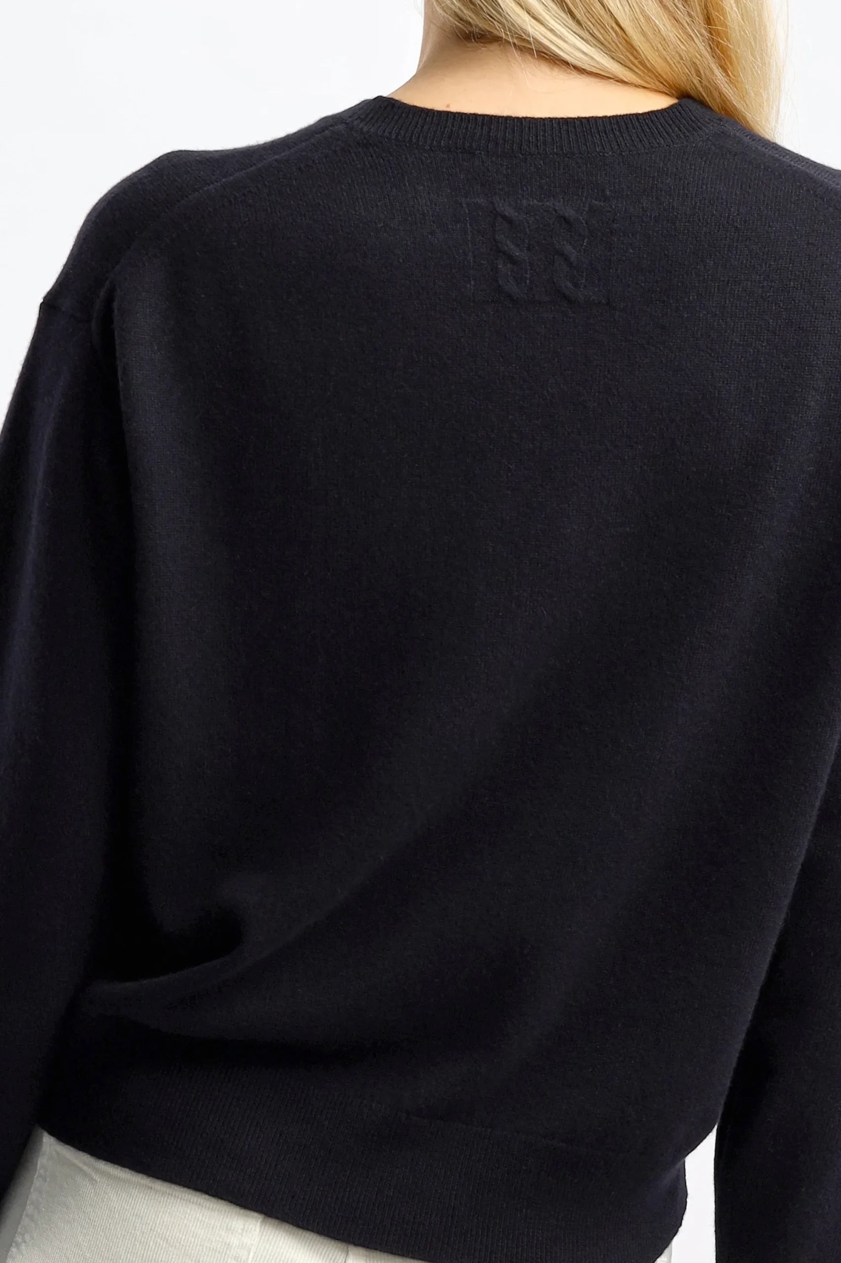 Femme Nili Lotan Pull En Cachemire Itzel In Dark Navy