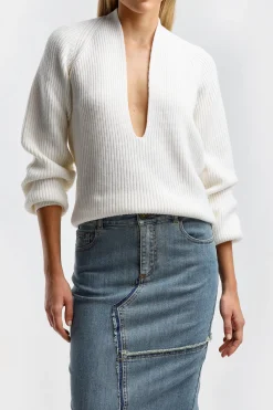 Femme Tom Ford Pull Fisherman A La Chaux