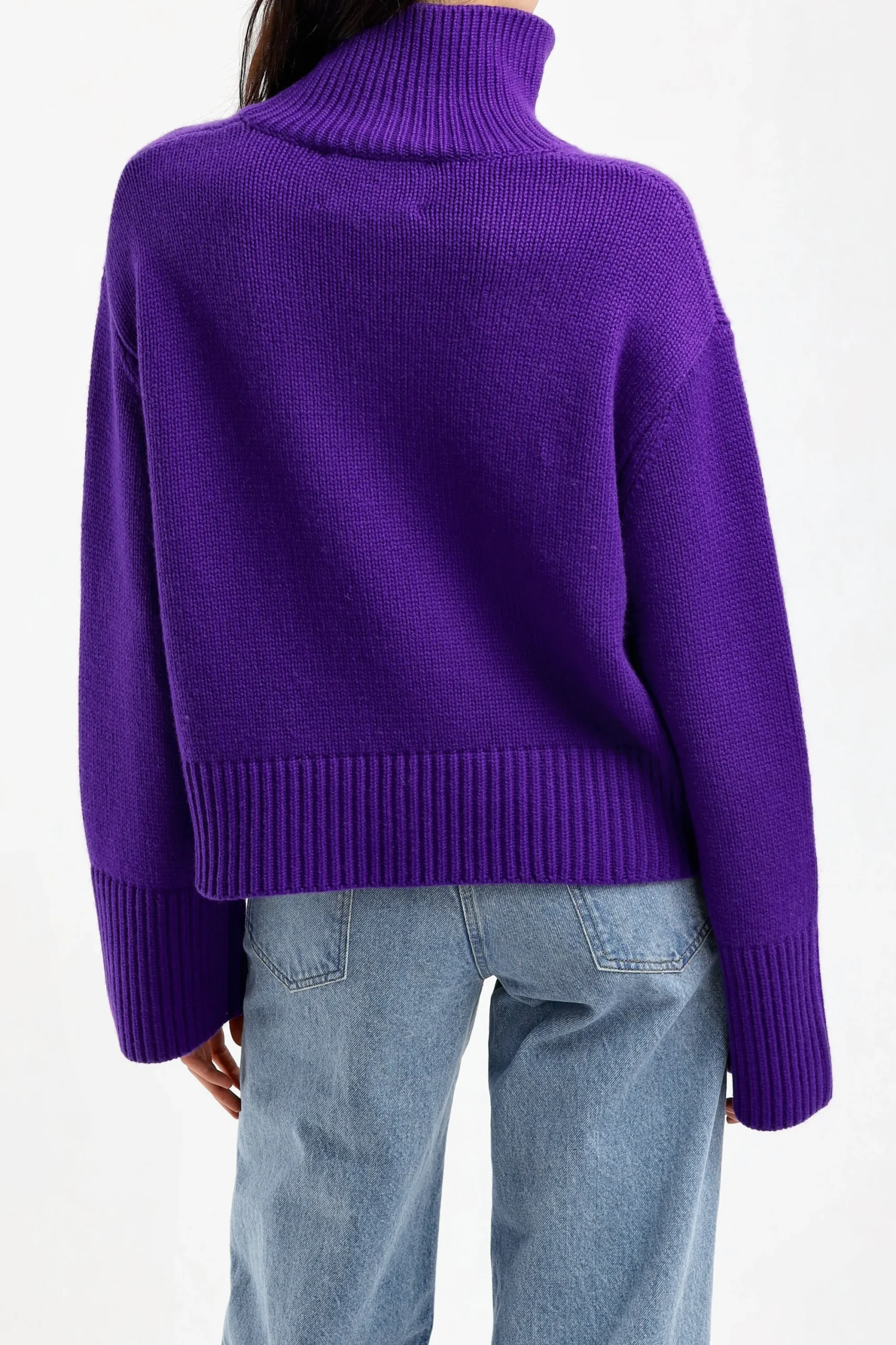 Femme Lisa Yang Pull Fleur En Grape