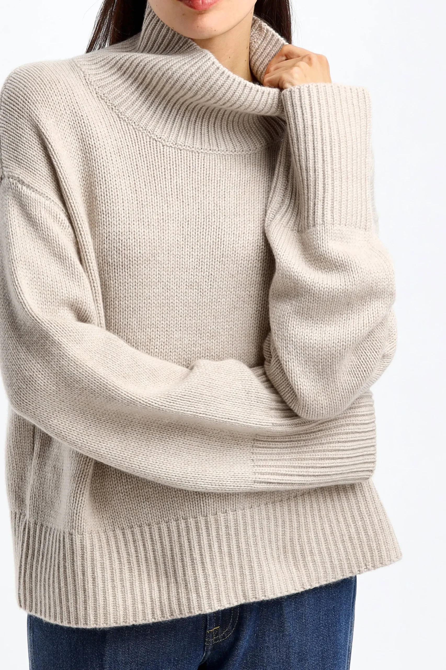 Femme Lisa Yang Pull Fleur En Sable