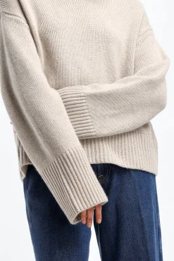 Femme Lisa Yang Pull Fleur En Sable