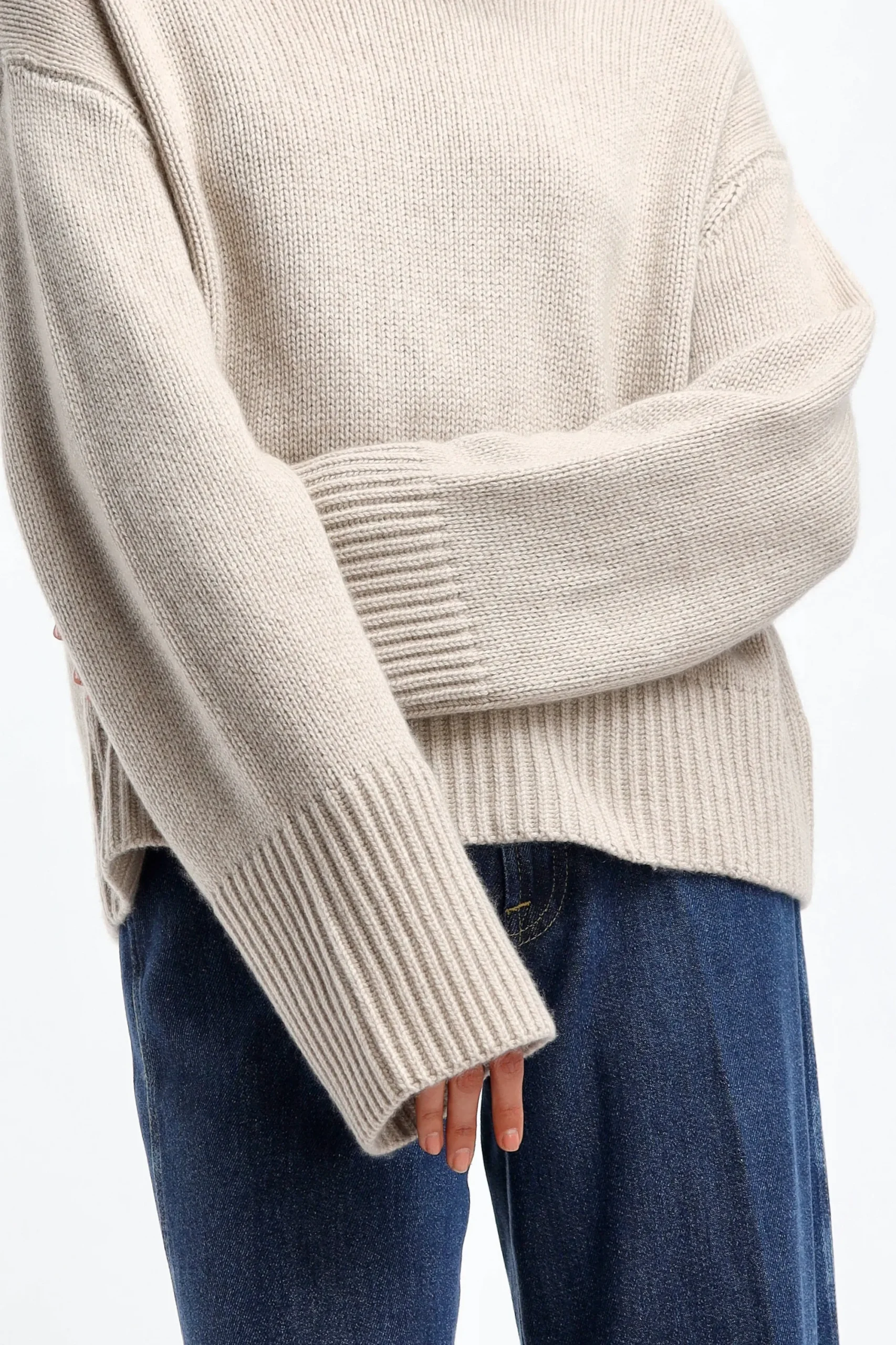 Femme Lisa Yang Pull Fleur En Sable