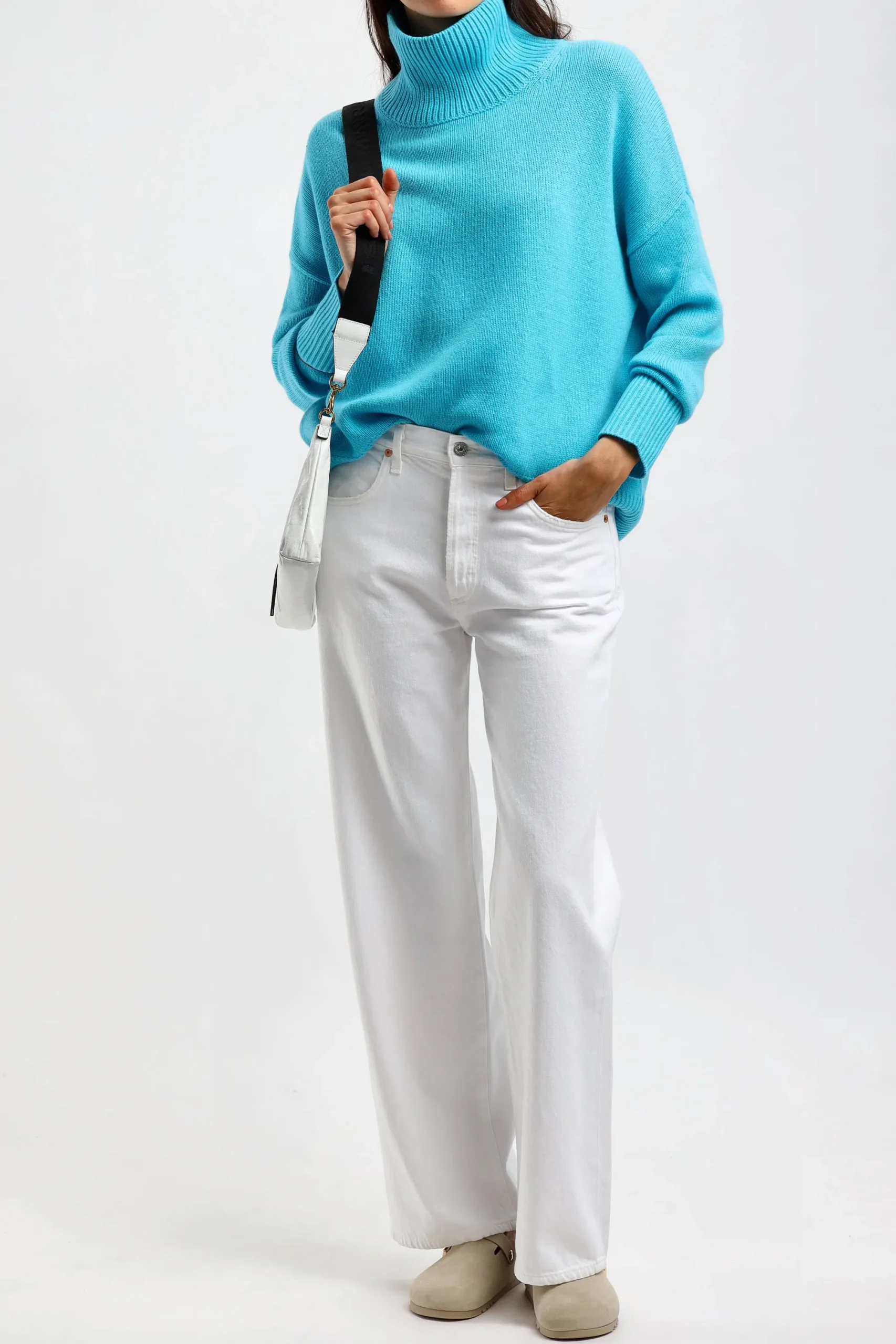 Femme Lisa Yang Pull Heidi En Bleu Amalfi