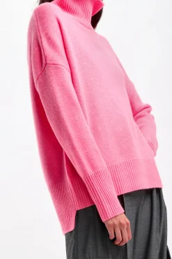 Femme Lisa Yang Pull Heidi En Citron Rose