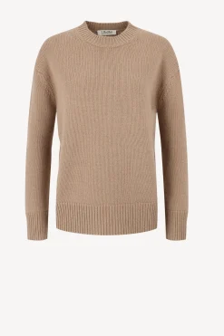 Femme S Max Mara Pull Irlanda En Chameau