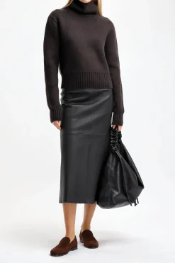 Femme Khaite Pull Jovie En Truffe