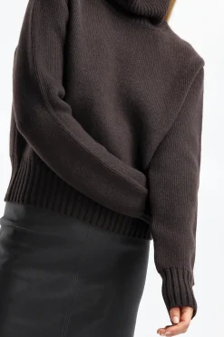 Femme Khaite Pull Jovie En Truffe