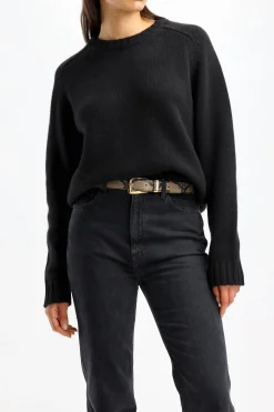 Femme Khaite Pull Mae En Noir