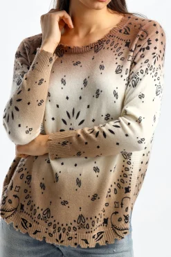 Femme Kujten Pull Malo En Epice