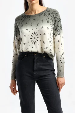 Femme Kujten Pull Malo En Kaki