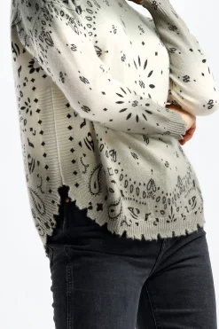 Femme Kujten Pull Malo En Kaki