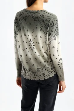 Femme Kujten Pull Malo En Kaki