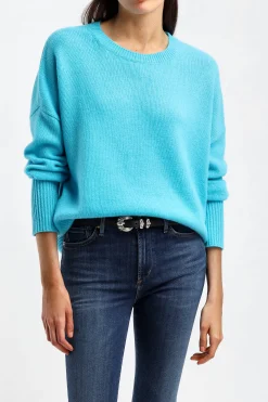 Femme Lisa Yang Pull Mila En Bleu Amalfi