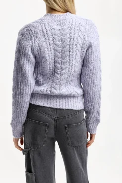 Femme Isabel Marant Pull Noelys En Lavande