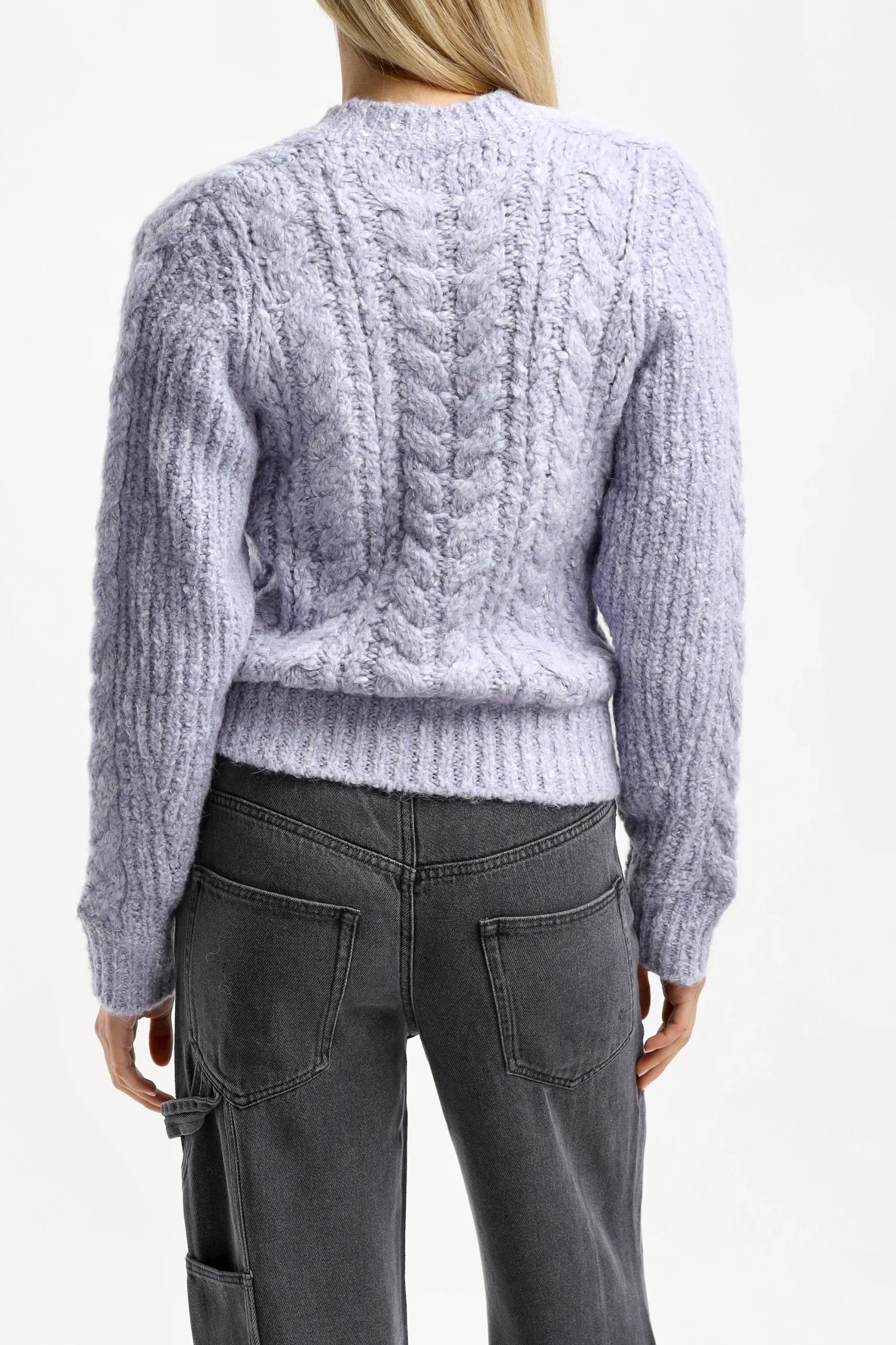 Femme Isabel Marant Pull Noelys En Lavande