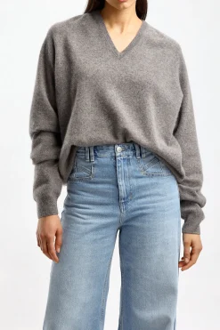 Femme Frenckenberger Pull Patched Bf En Melange