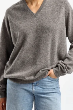 Femme Frenckenberger Pull Patched Bf En Melange