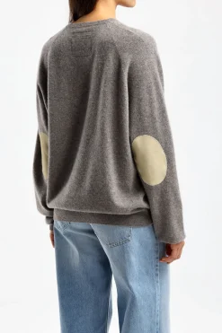 Femme Frenckenberger Pull Patched Bf En Melange