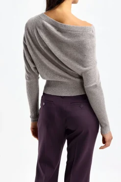 Femme Altuzarra Pull Paxi En Pale Smoke