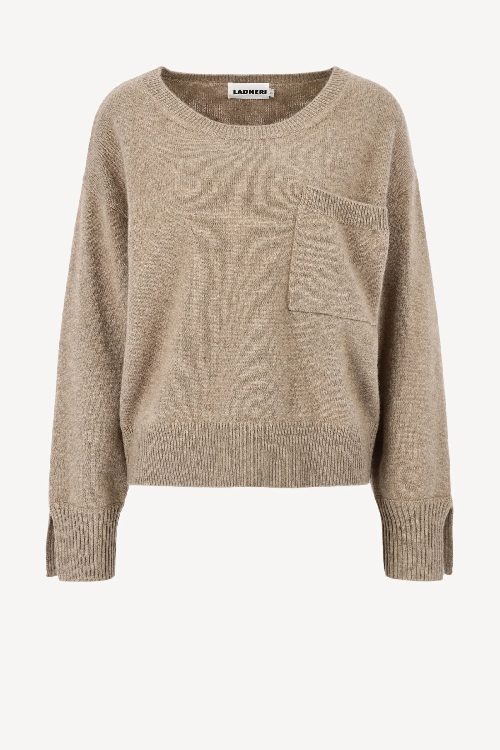 Femme Ladneri Pull Pocket En Taupe