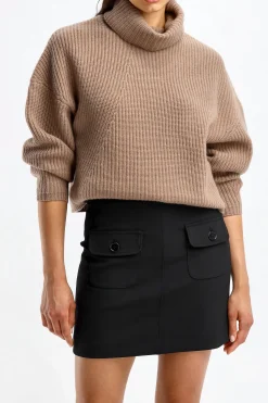 Femme Van Kukil Pull Shalimar En Cafe Belge