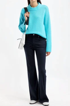 Femme Lisa Yang Pull Sony En Bleu Amalfi