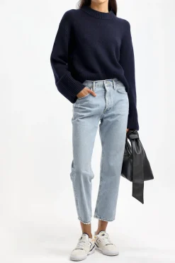 Femme Lisa Yang Pull Sony En Bleu Marine