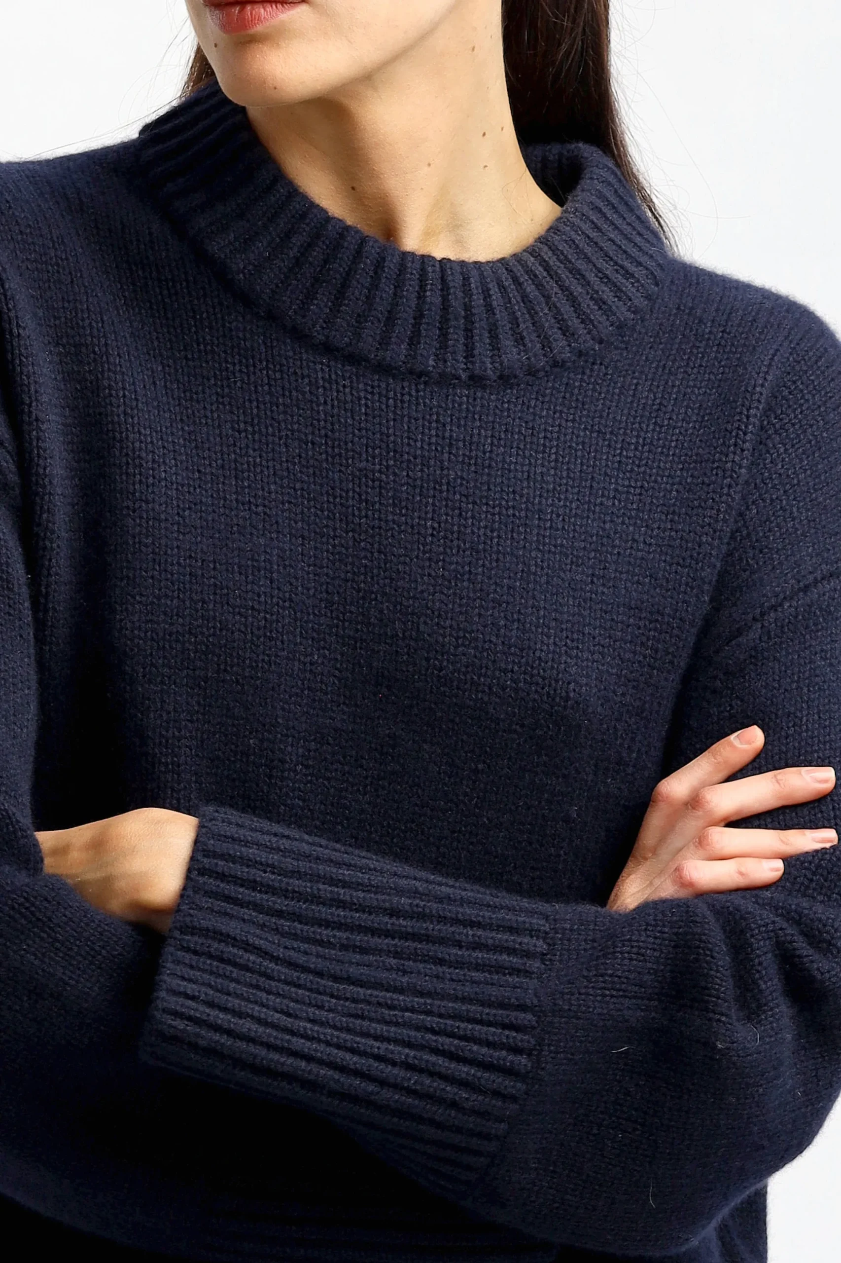 Femme Lisa Yang Pull Sony En Bleu Marine