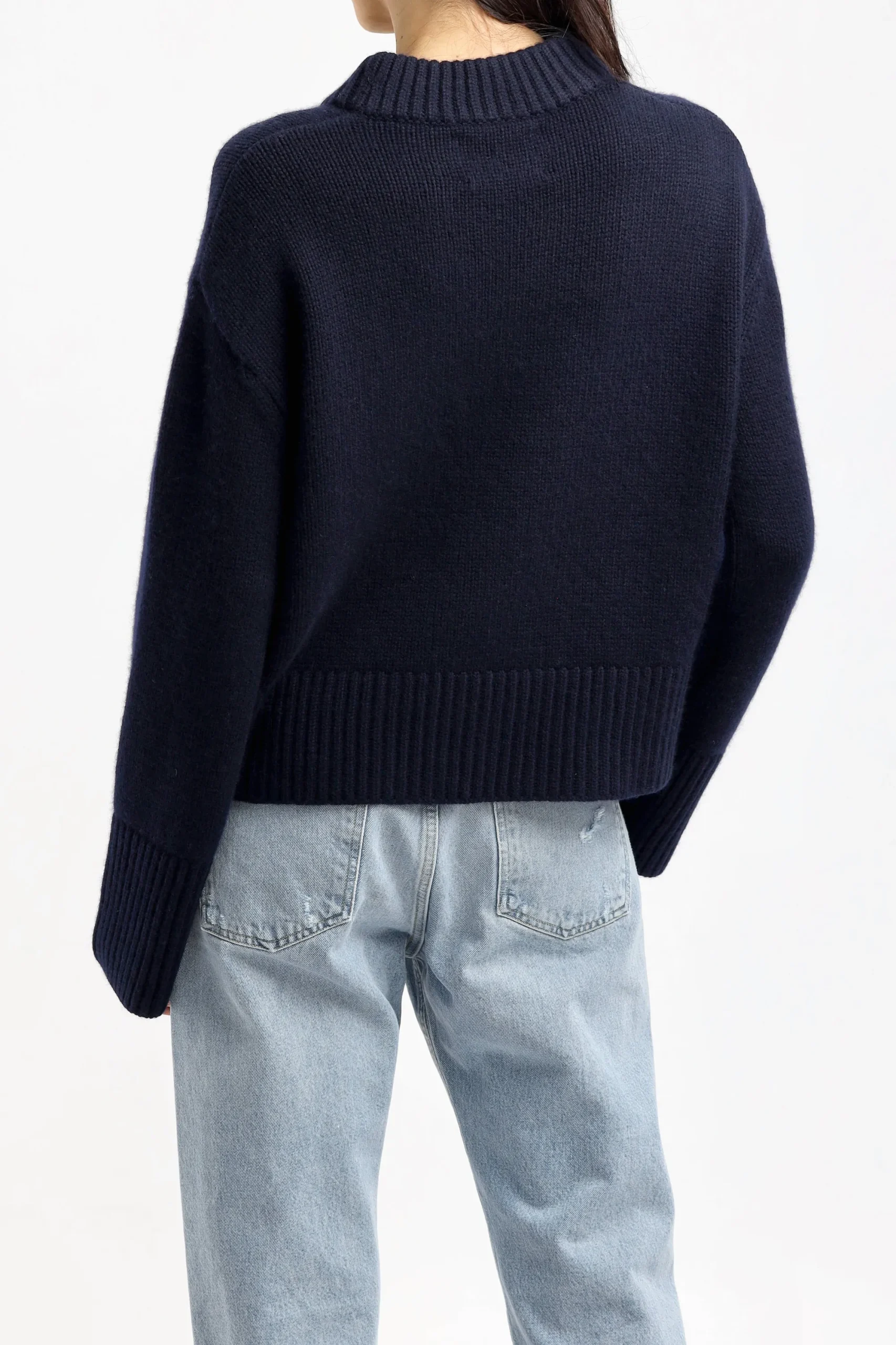 Femme Lisa Yang Pull Sony En Bleu Marine