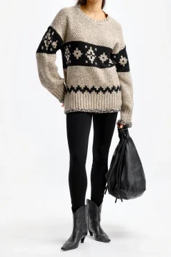 Femme Khaite Pull Tabi En Biscuit