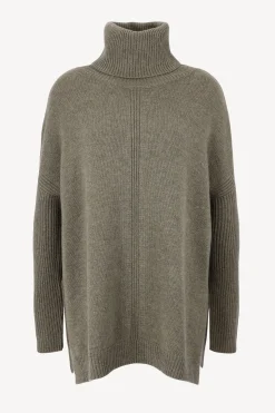 Femme Kujten Pull Tali En Kaki