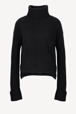 Femme Van Kukil Pull Valentina En Noir Ebene