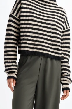 Femme phiili Pull-Over Copenhagen En Corda/Noir