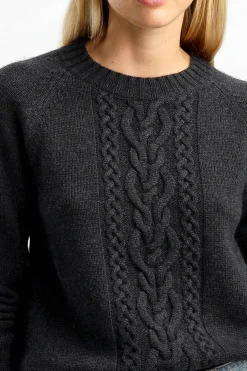 Femme S Max Mara Pull-Over Ginny En Gris Moyen