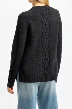 Femme S Max Mara Pull-Over Ginny En Gris Moyen